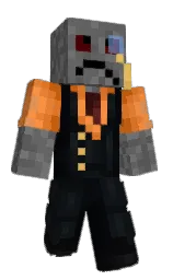 bunker and scorpion Minecraft skin — Classic model
