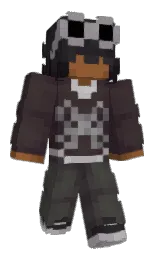 JudgementExist's Minecraft skin wearing the Vanilla cape