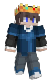 Front of ItsBluxy's skin