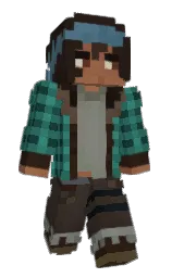Slim Minecraft skin