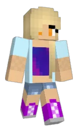 onahau and chalky Minecraft skin — Classic model