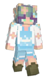 Slim Minecraft skin