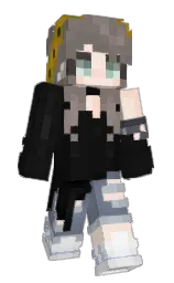 americano and cod gray Minecraft skin — Slim model — first worn by Smart_20