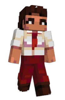 Front of soffnell's skin