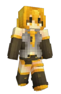Front of CloakedMasq's skin