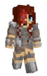 dove gray and rob roy Minecraft skin — Slim model — first worn by Nicche_34