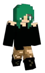 deep fir and jewel Minecraft skin — Classic model — first worn by Dreamdust1600