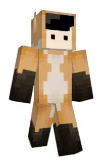 Front of Strickenox's skin