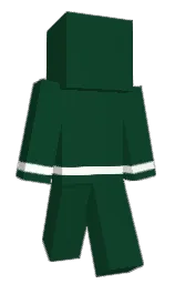 parsley and white Minecraft skin — Classic model
