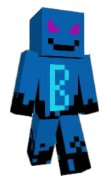 endeavour and black Minecraft skin — Slim model — first worn by blucube9
