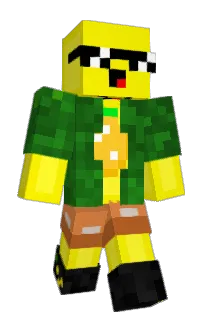 Front of SauerZitron's skin