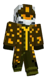 pine tree and dark ebony Minecraft skin — Classic model