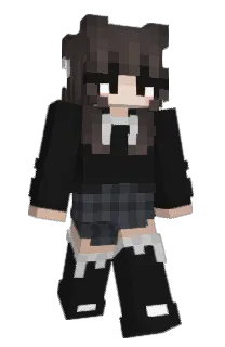 Front of eneline's skin