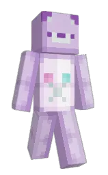 prelude and light wisteria Minecraft skin — Slim model