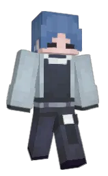tower gray and heather Minecraft skin — Classic model — first worn by tanukbee