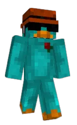 Svampis1's Minecraft skin wearing the Pan cape