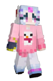 Front of Minecraft skin