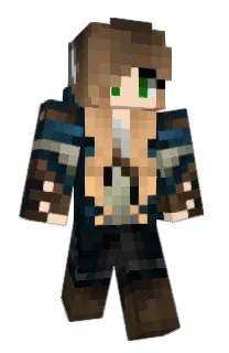 Front of licornuoi's skin