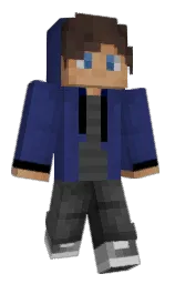 AbeMJ's Minecraft skin wearing the Migrator cape