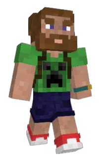 Front of P1tge's skin