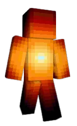 Minecraft-Skin in black und diesel — Modell: Klassisch