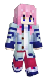 CarrotGod233's Minecraft skin wearing the Pan cape