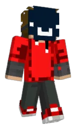 scarlet and cape cod Minecraft skin — Classic model — first worn by Tops3423