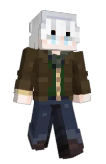Front of Vezaay's skin