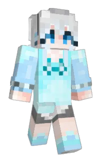Front of Minecraft skin