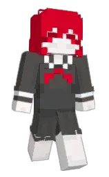 fuscous gray and tundora Minecraft skin — Slim model
