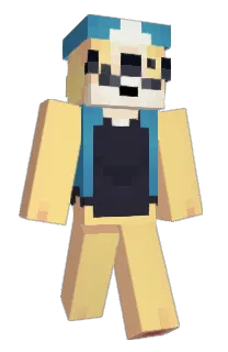 Front of fabysaturn's skin