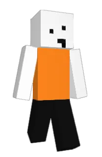 Front of Minecraft skin