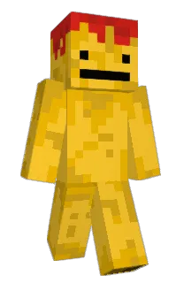 Front of Minecraft skin