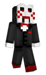 Guineji's Minecraft skin wearing the Migrator cape