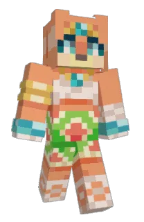 Front of moonpho's skin