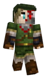 Cowmanik's Minecraft skin wearing the Migrator cape