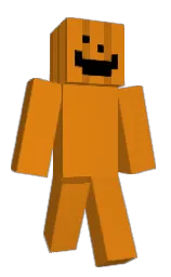 pumpkin skin and golden bell Minecraft skin — Classic model — first worn by Sir_Hippo