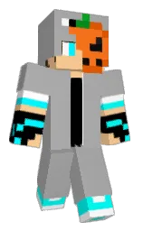 silver chalice and white Minecraft skin — Classic model — first worn by hato32