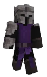 cod gray and dove gray Minecraft skin — Classic model — first worn by SynergyYTime