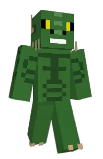 Front of Neuras's skin