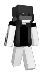 alabaster and concrete Minecraft skin — Slim model