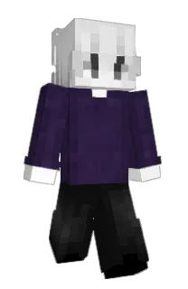 Front of skyfcre's skin