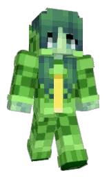 orangecook's Minecraft skin wearing the Migrator cape