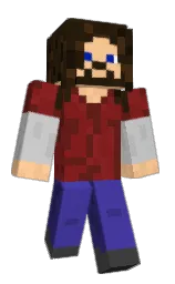 LittleLlamb's Minecraft skin wearing the Pan cape