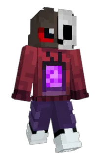 Front of Inflationsamt's skin