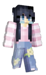 Slim Minecraft skin