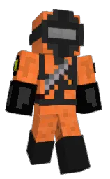 Xodabeef's Minecraft skin wearing the Vanilla cape