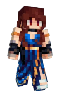 Front of Bubblecraft's skin