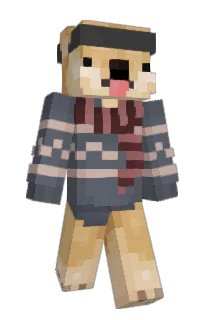Front of Quasaarr's skin