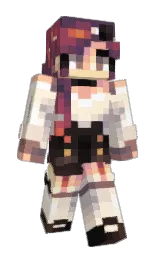 eutrophic's Minecraft skin wearing the Migrator cape